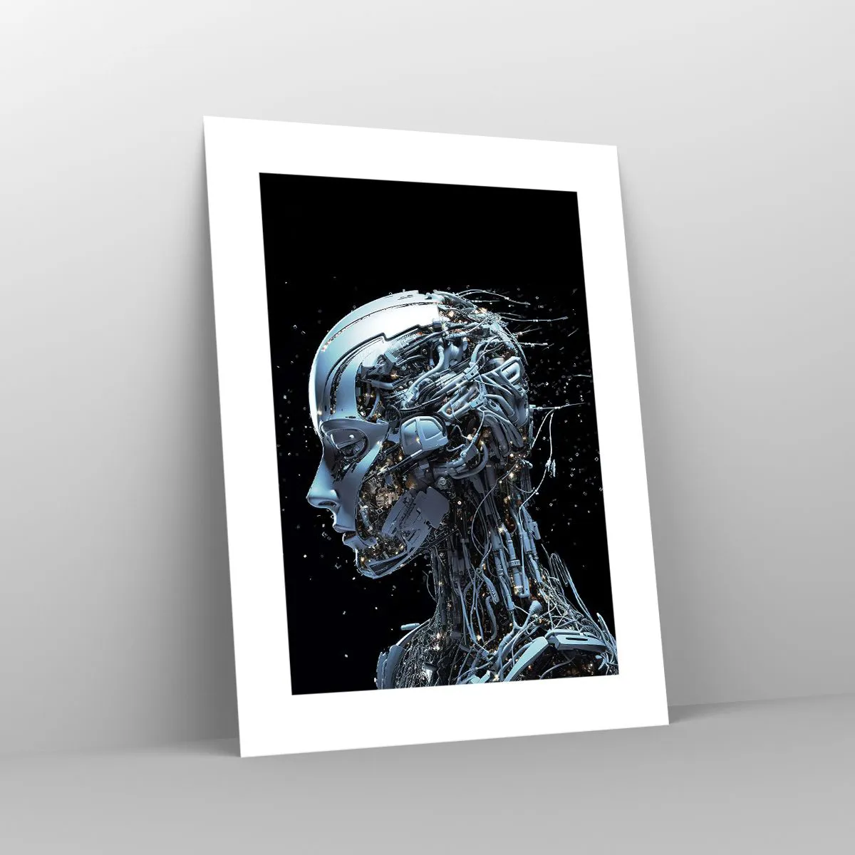 Plakat - Technologia jest kobietą - 30x40 cm