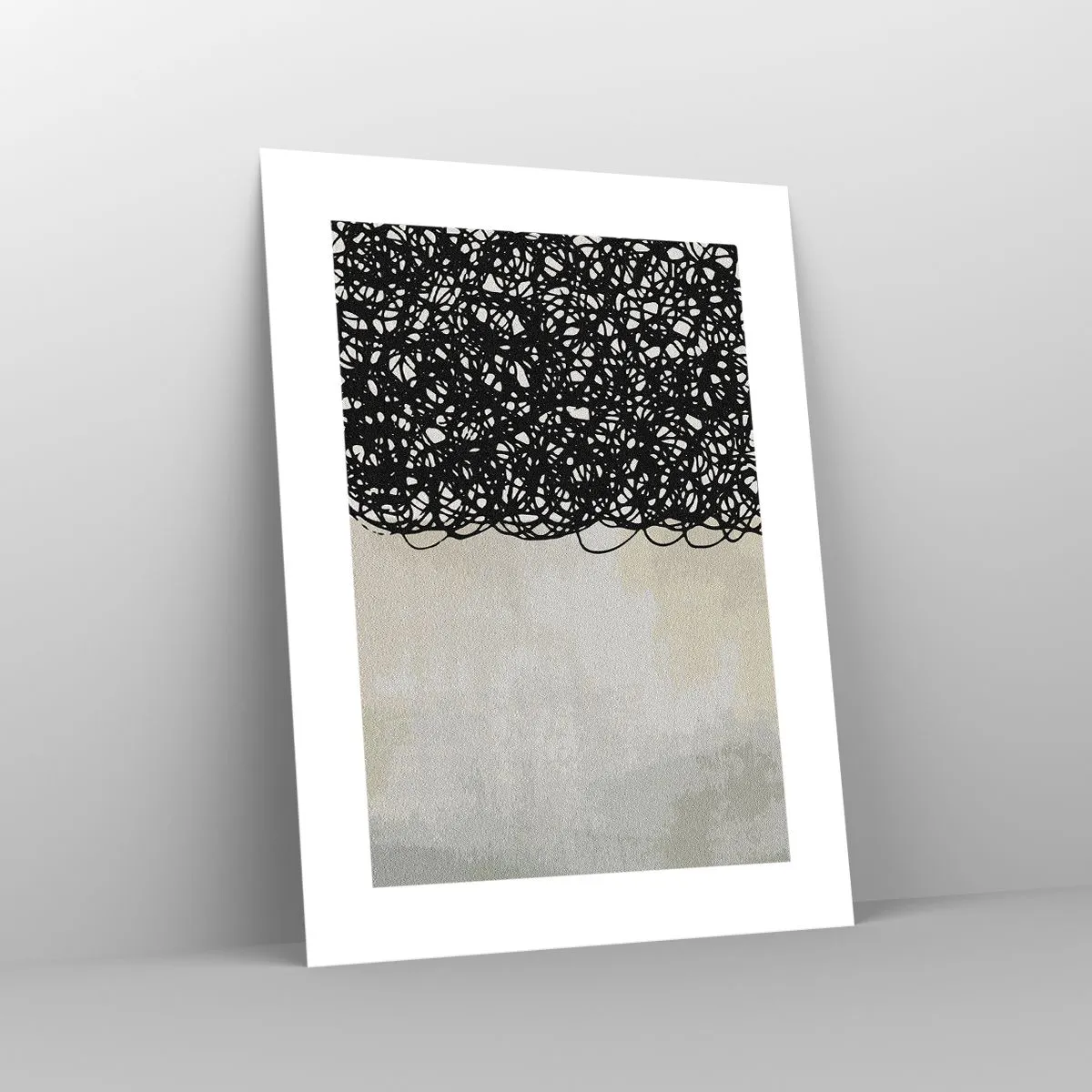 Plakat - Abstrakcja skłębiona - 30x40 cm
