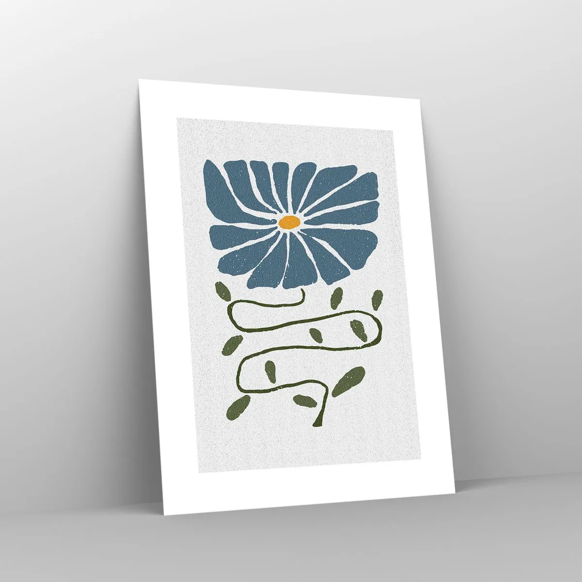 Poster - Van een tak tot een bloem - 30x40 cm