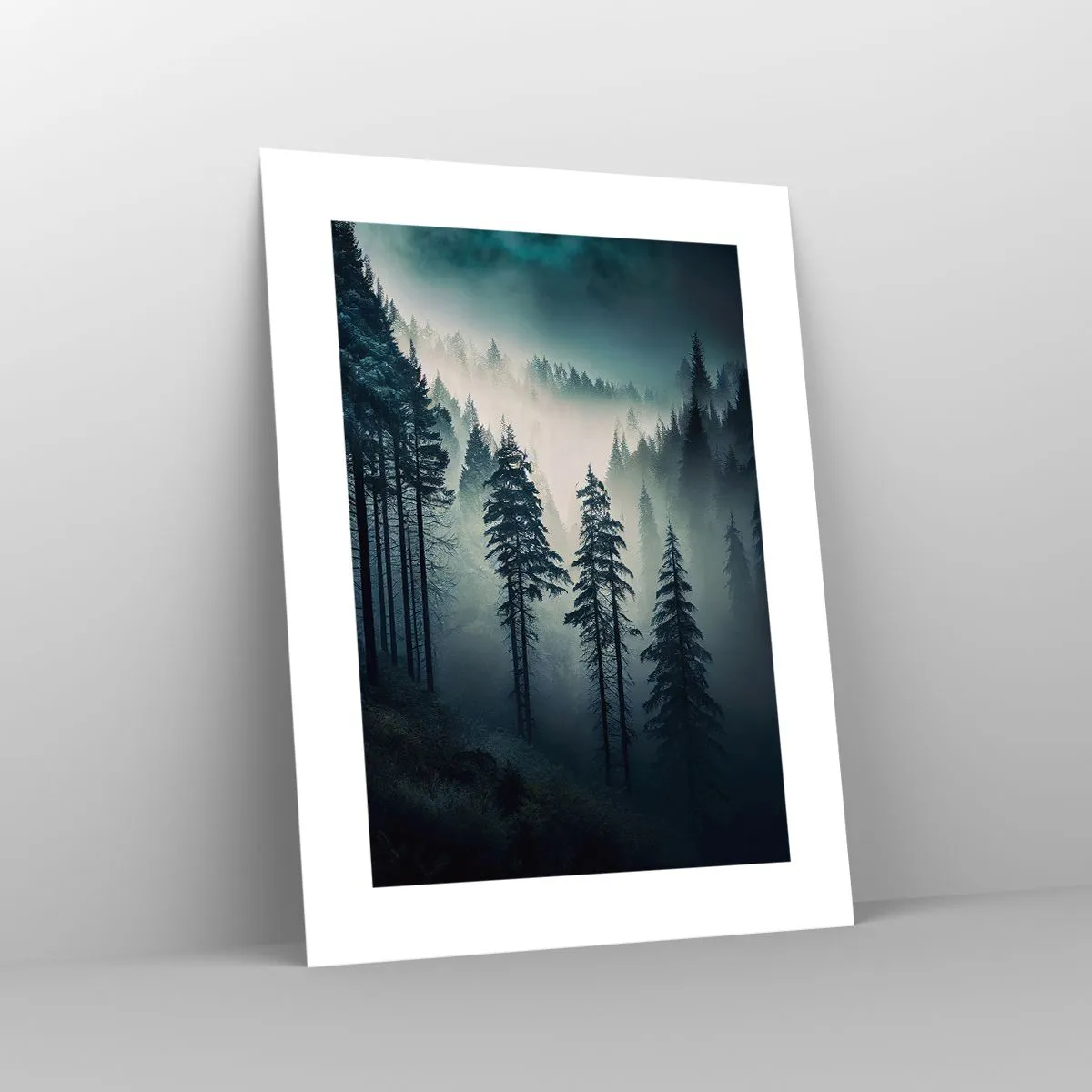 Affiche - Poster - Matin de montagne - 30x40 cm