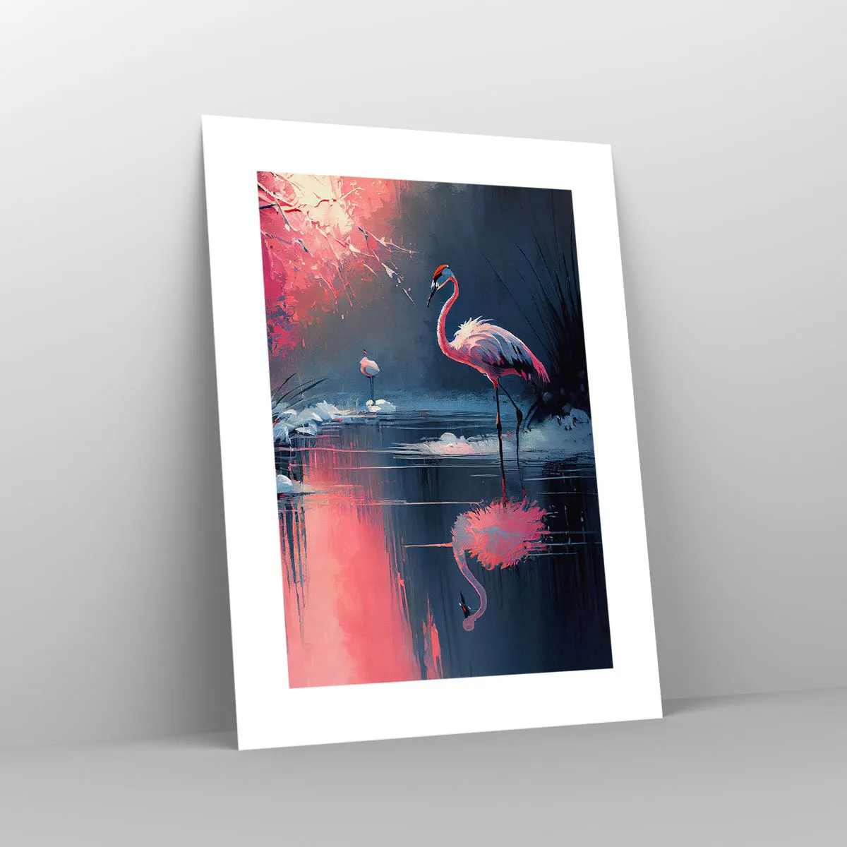 Affiche - Poster - La retraite d'un oiseau - 30x40 cm