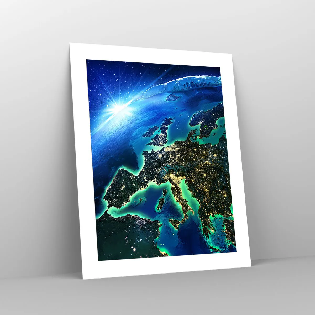 Poszter - Ragyogó Európa - 40x50 cm