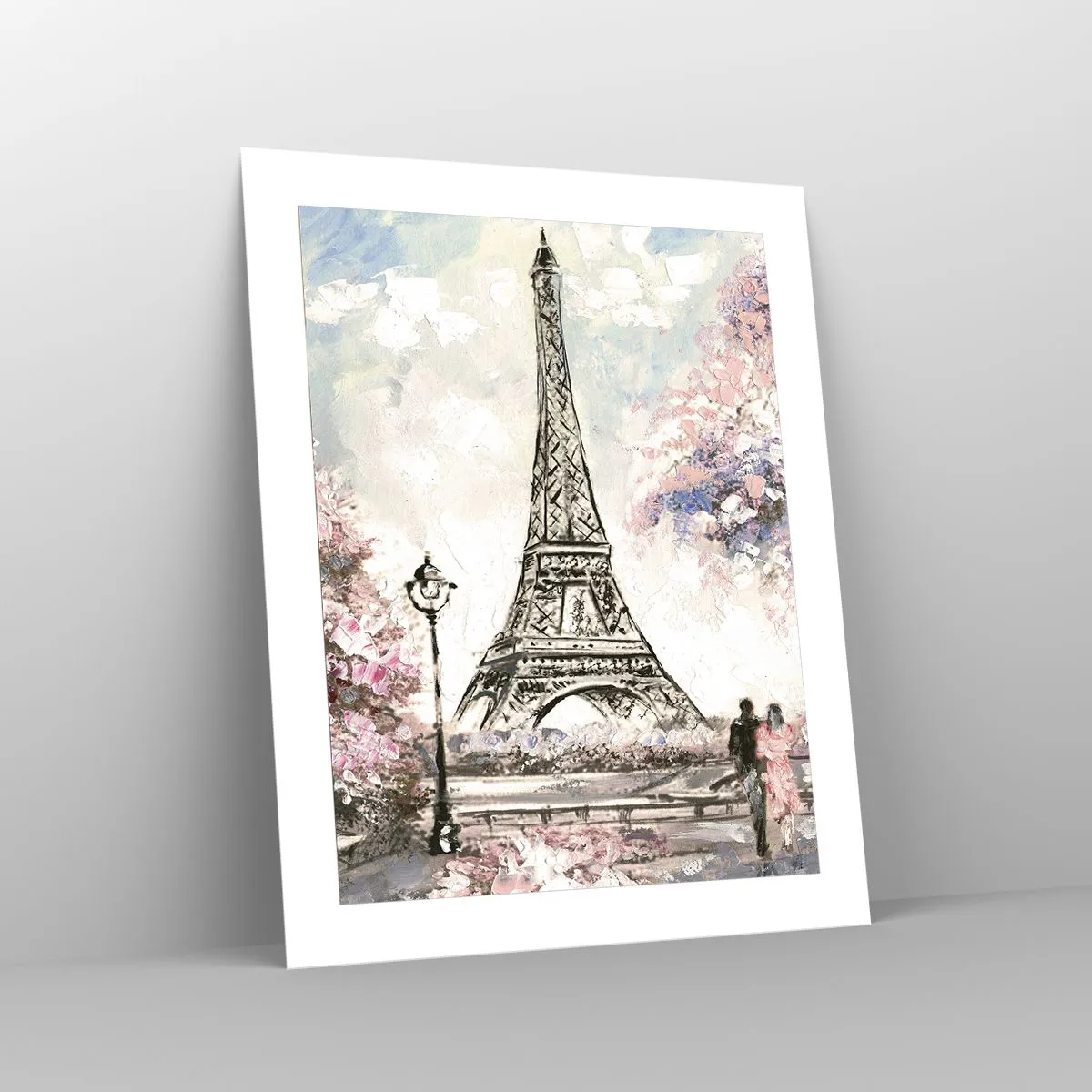 Poszter - Áprilisi séta Párizsban - 40x50 cm