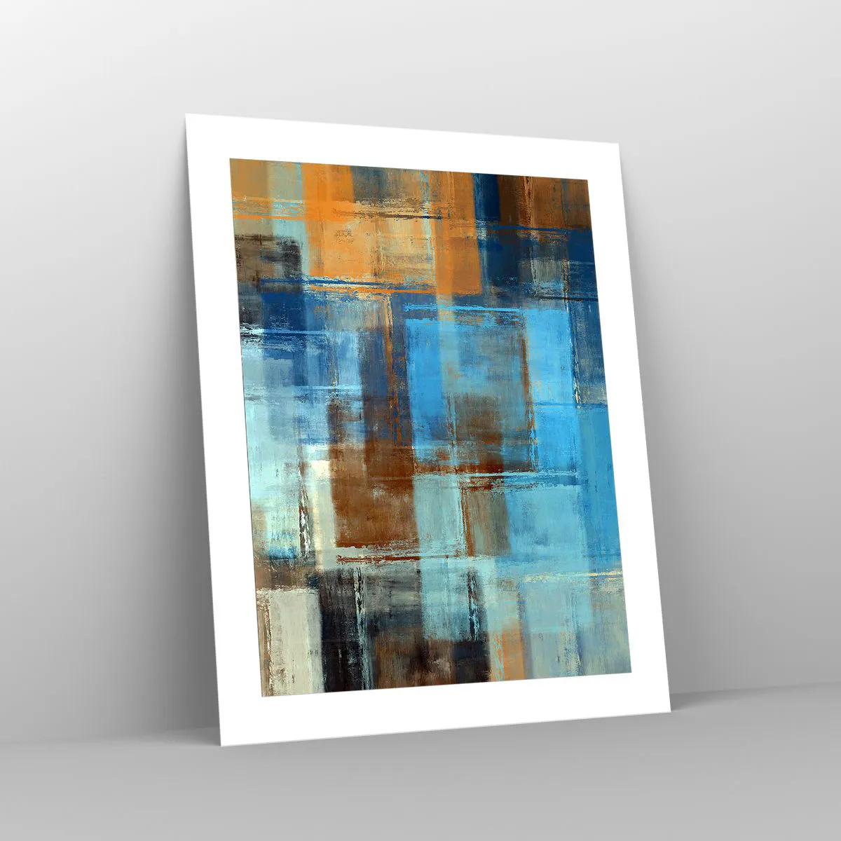 Plakát - Přes modrý závoj - 40x50 cm