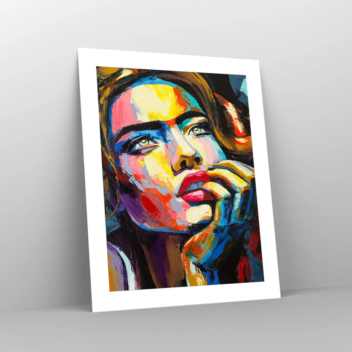 Plakat - Drømme som fugle svæver gennem himlen - 40x50 cm