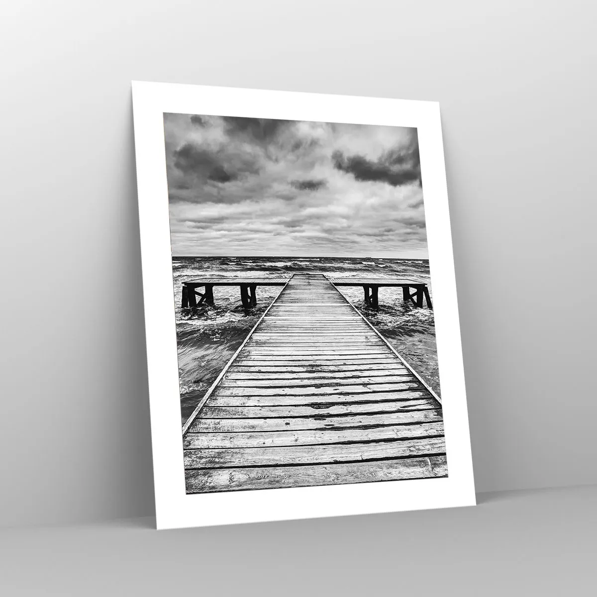 Poster - Aștept ca vântul să fugărească... - 40x50 cm