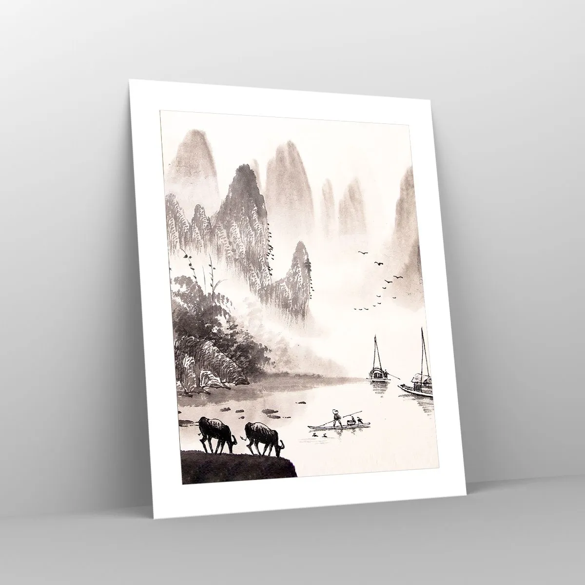 Poster - Het exotische alledaagse leven van het Oosten - 40x50 cm