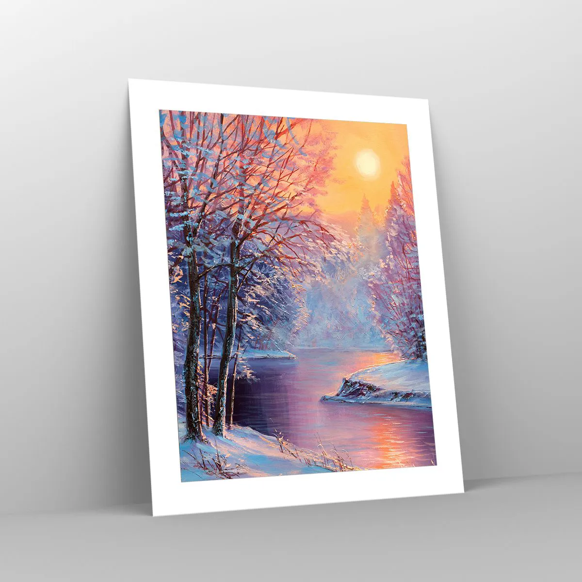 Plagát - Farby zimy - 40x50 cm