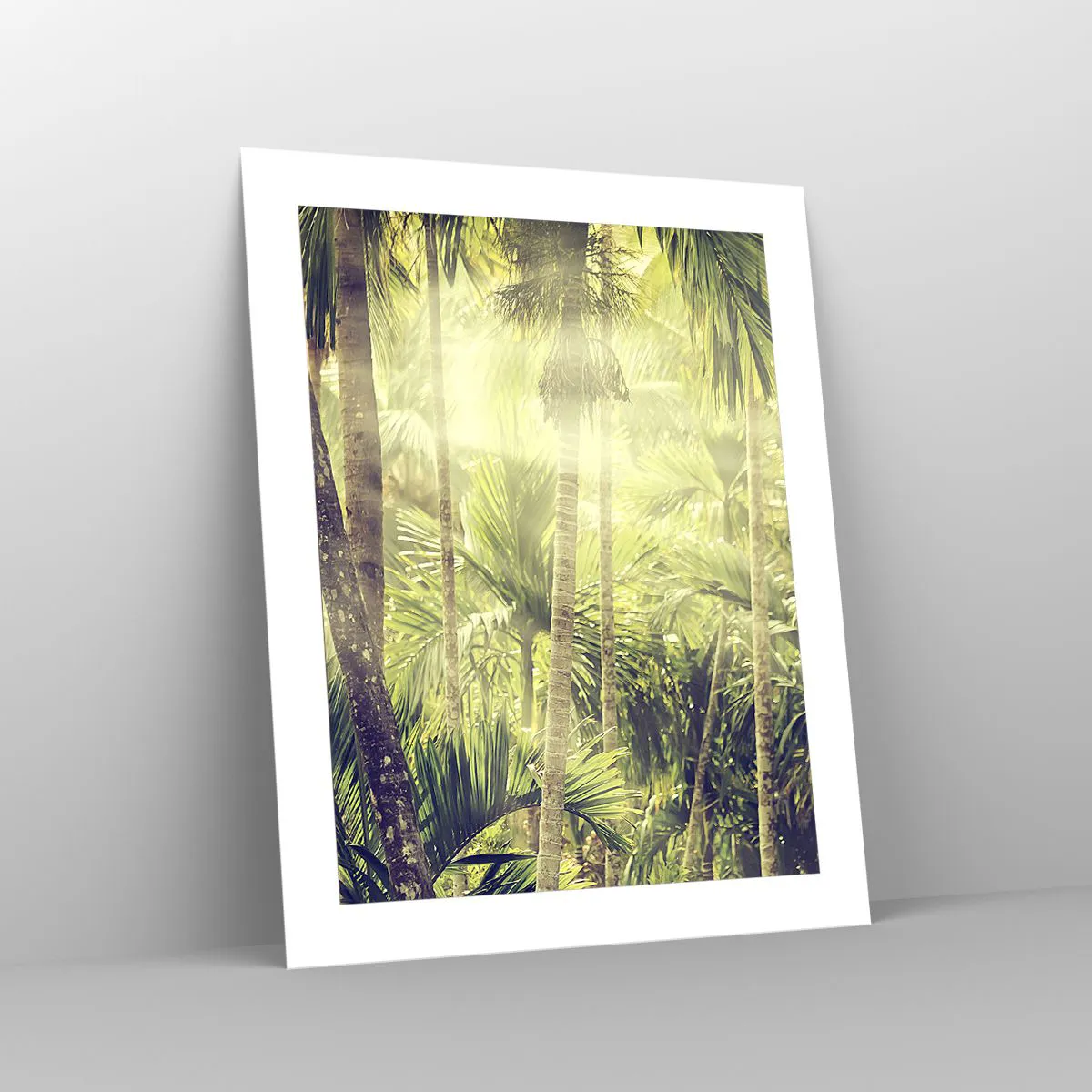 Plakat - I grønne gløder - 40x50 cm