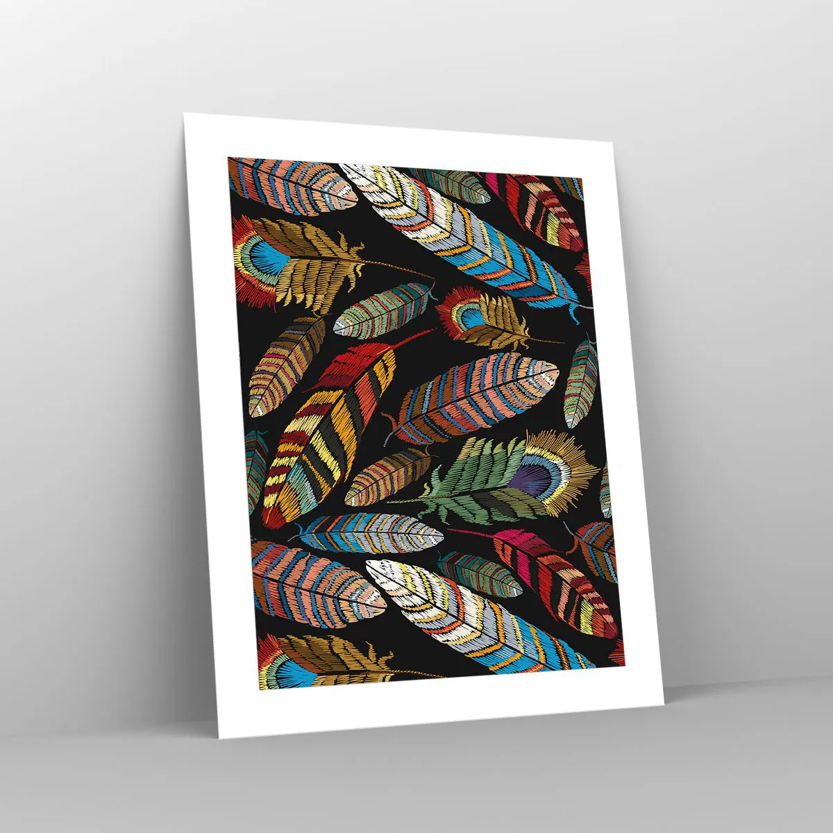 Plakat - Ptasi karnawał - 40x50 cm