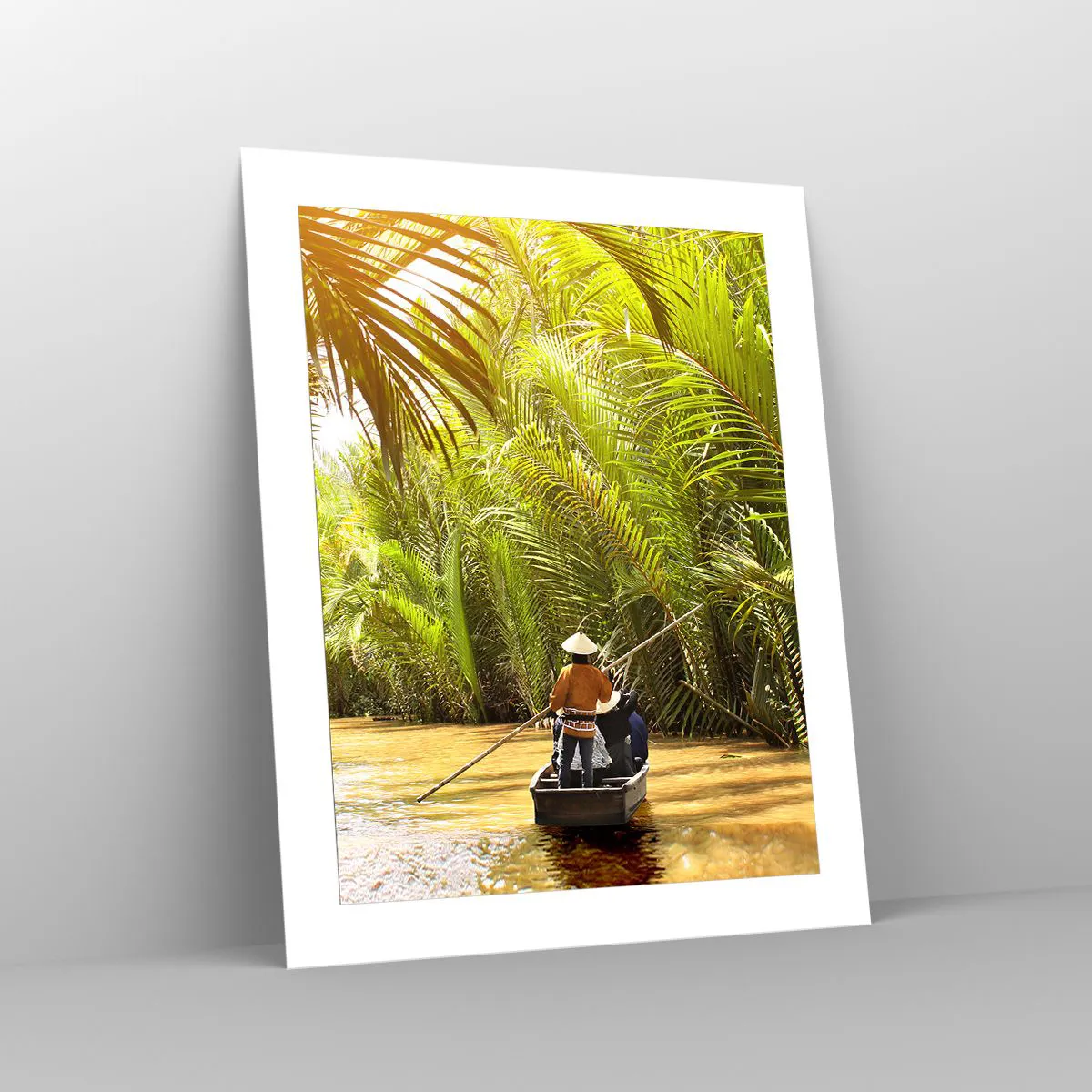 Affisch - Genom en palmravin - 40x50 cm