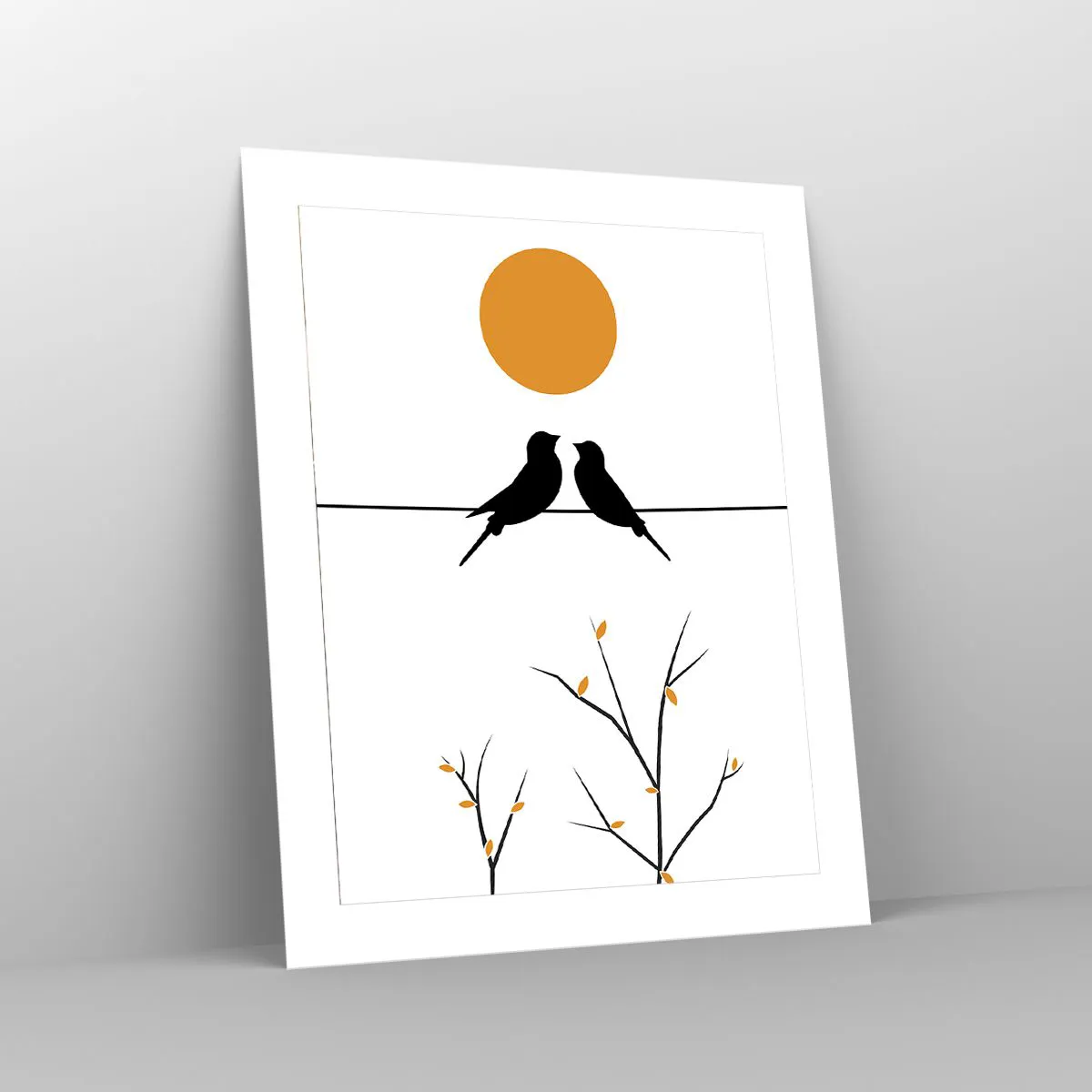 Poster - Abend der Nachtigallen - 40x50 cm