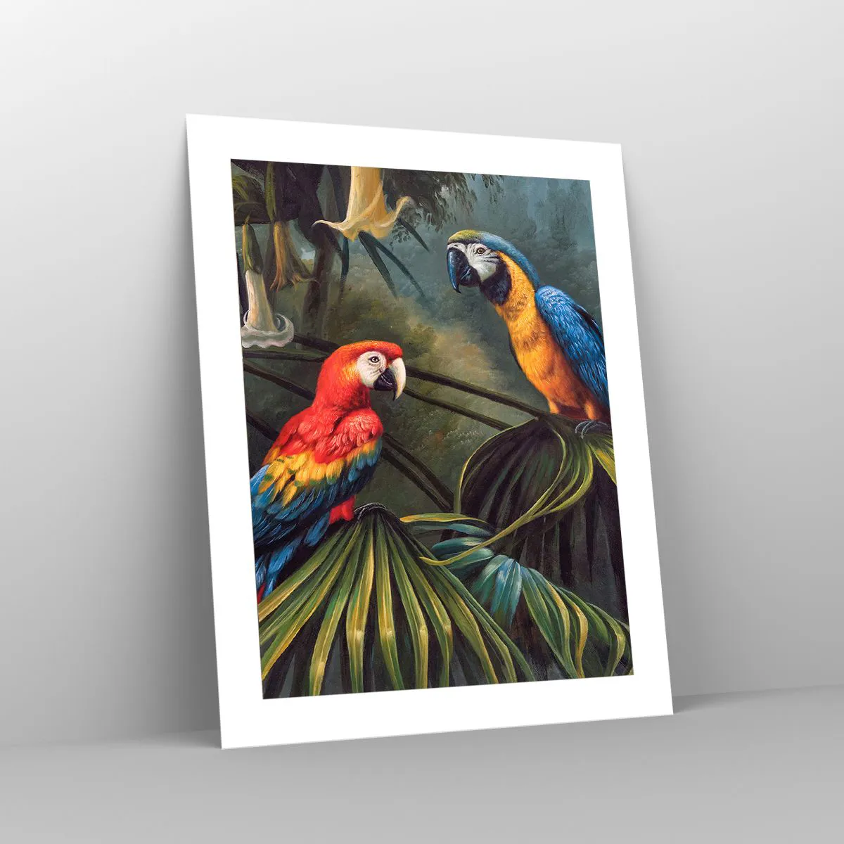 Poster - Romanticism in Tropics - 40x50 cm
