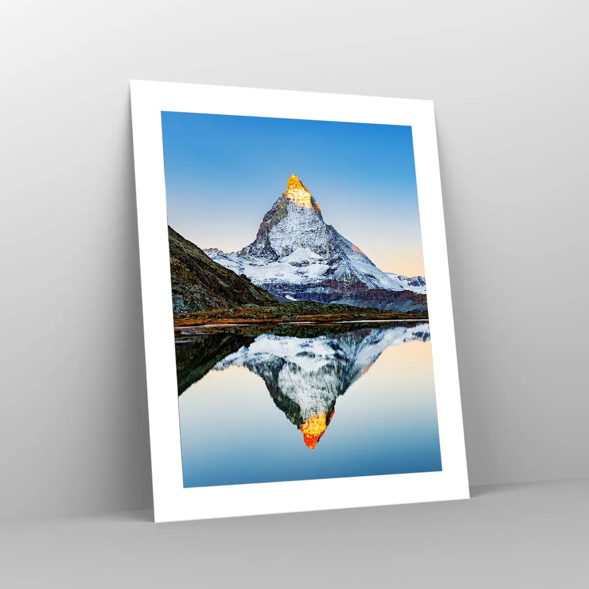 Affisch - Två världar - 40x50 cm