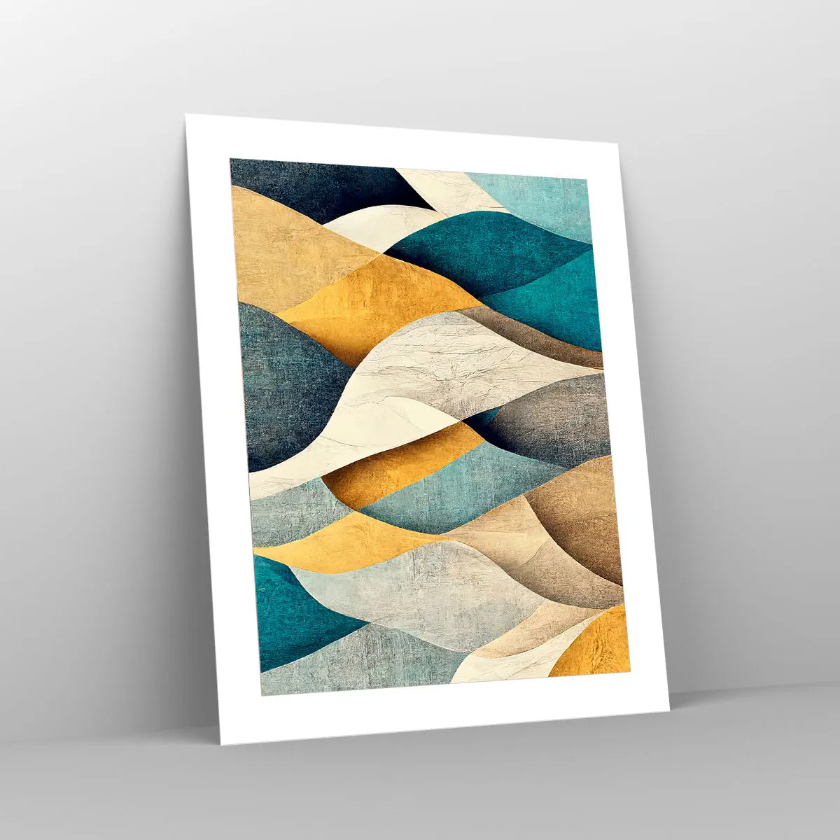 Plakat - Rytme og bølger - 40x50 cm