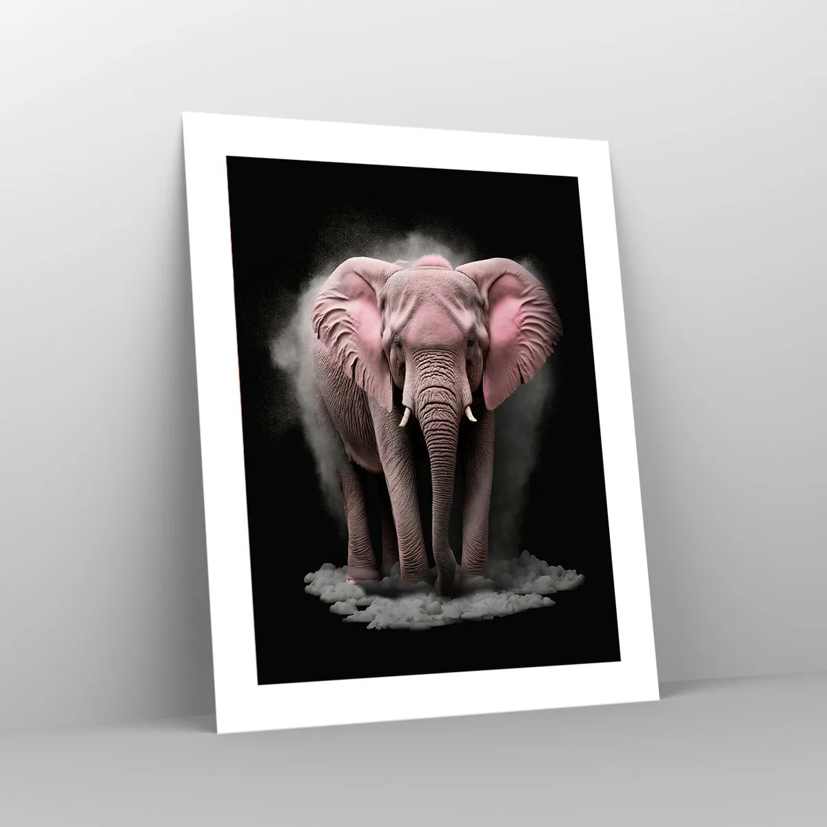 Poster - Non pensare all'elefante rosa! - 40x50 cm