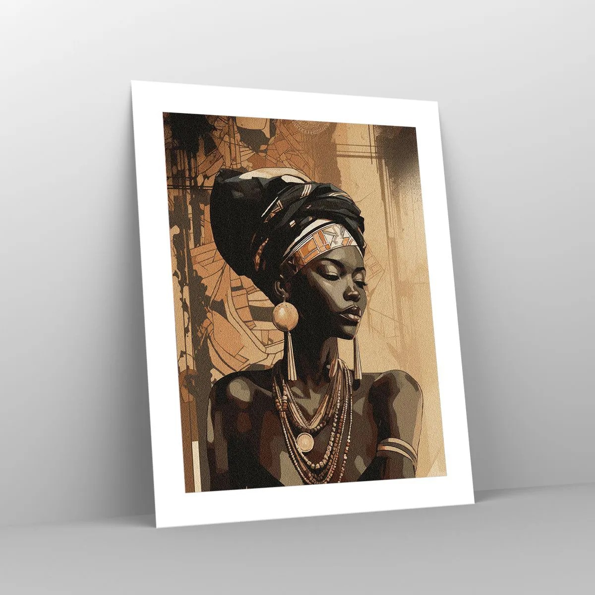 Affiche - Poster - Majesté africaine - 40x50 cm