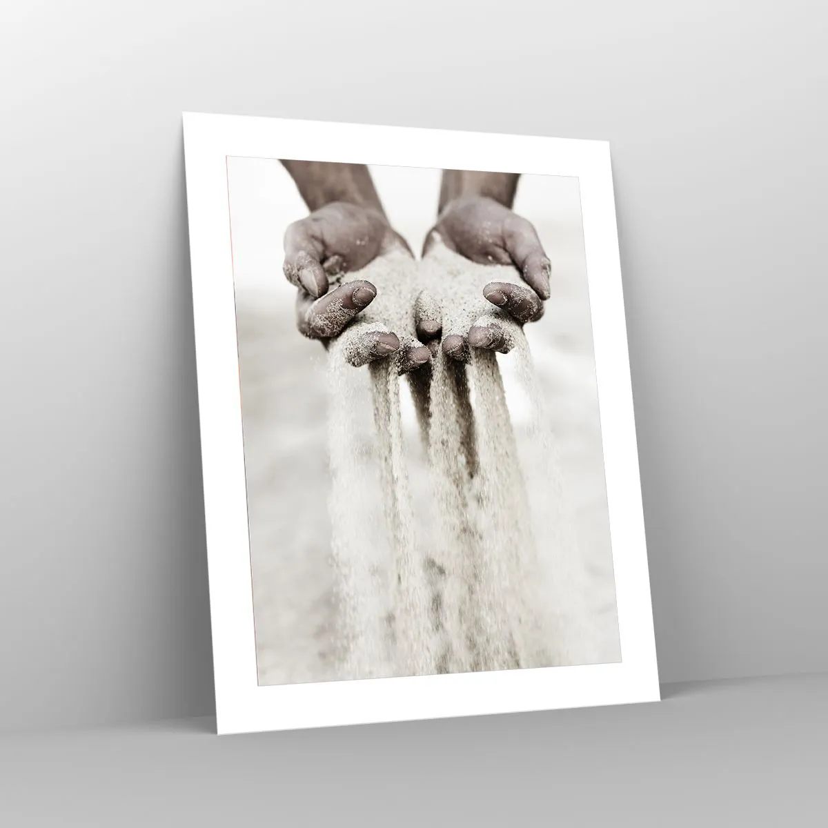 Affisch - Med dessa händer... - 40x50 cm