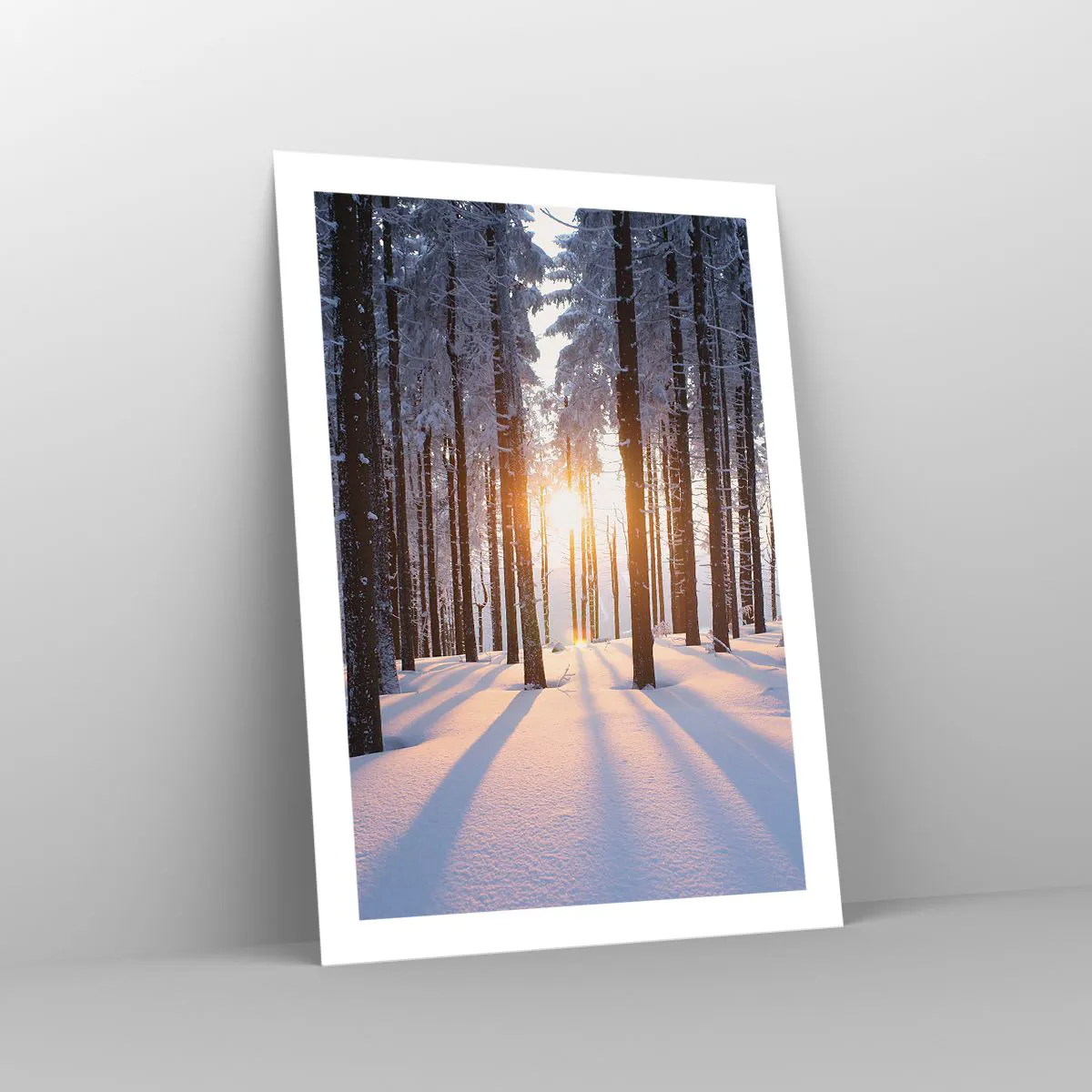 Plakat - Klart i sort og hvidt - 50x70 cm