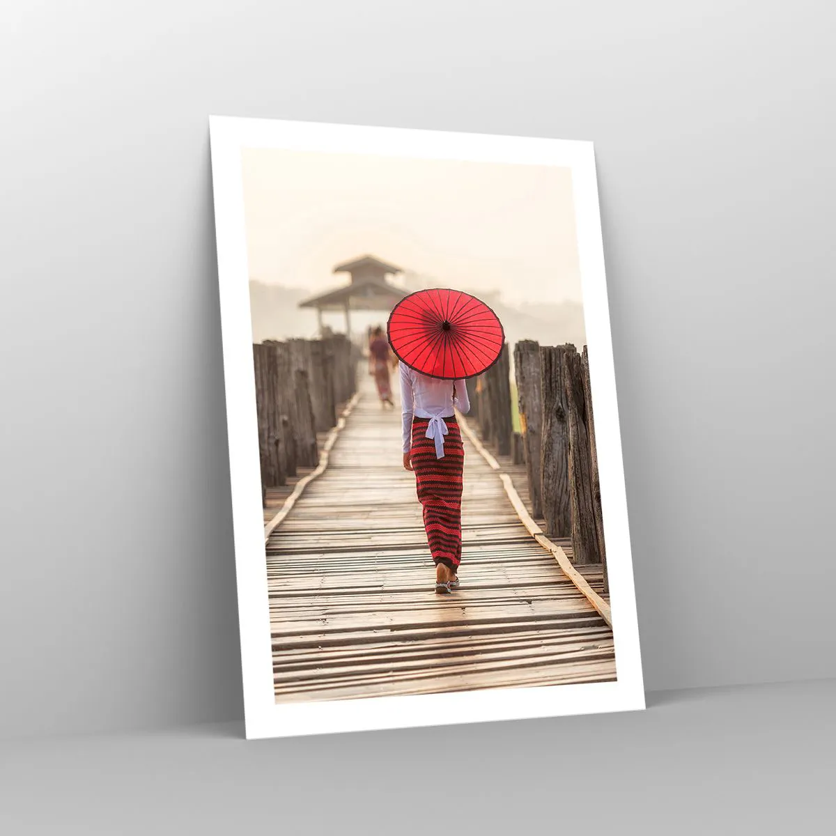 Affisch - På den gamla bron - 50x70 cm