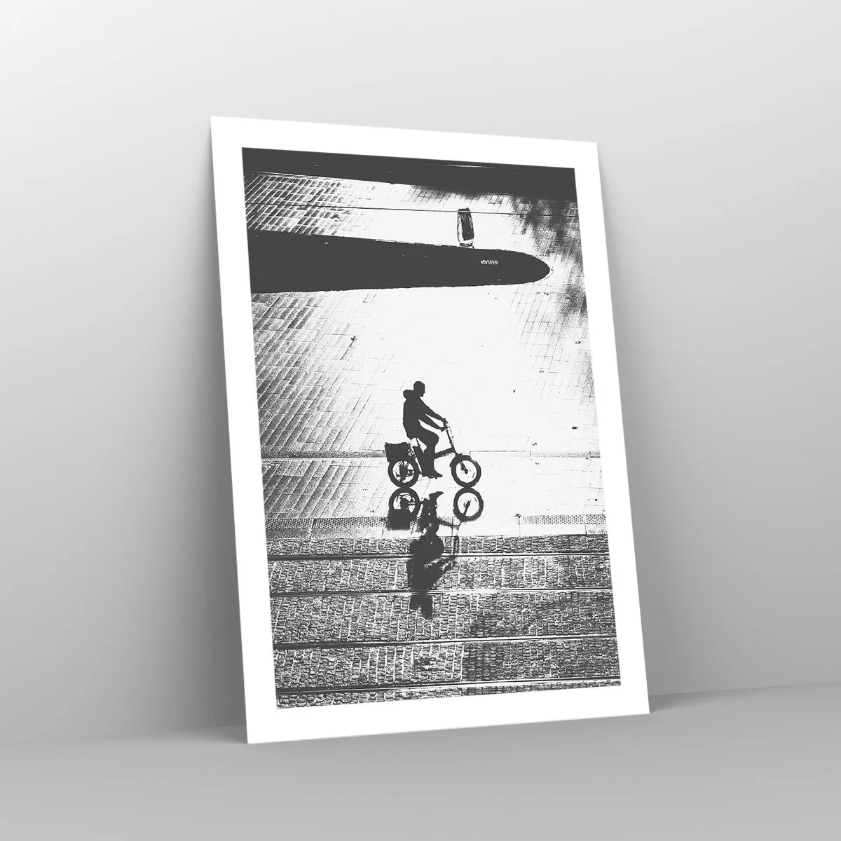 Plakat - Fremad, gennem byen - 50x70 cm