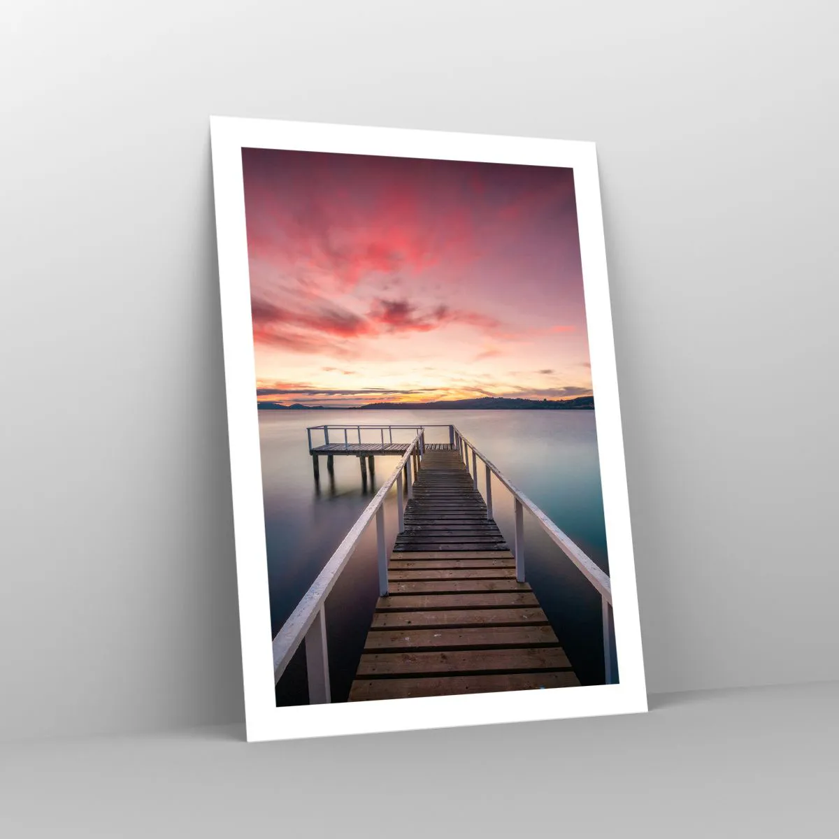 Poszter - Az este szelíd lángja - 50x70 cm