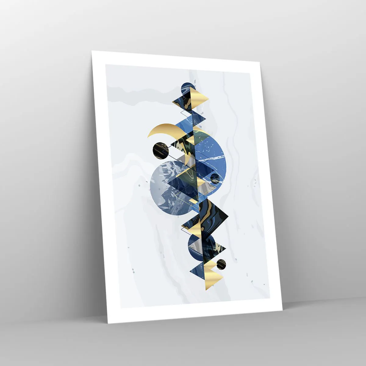 Poszter - Geometriai táj - 50x70 cm