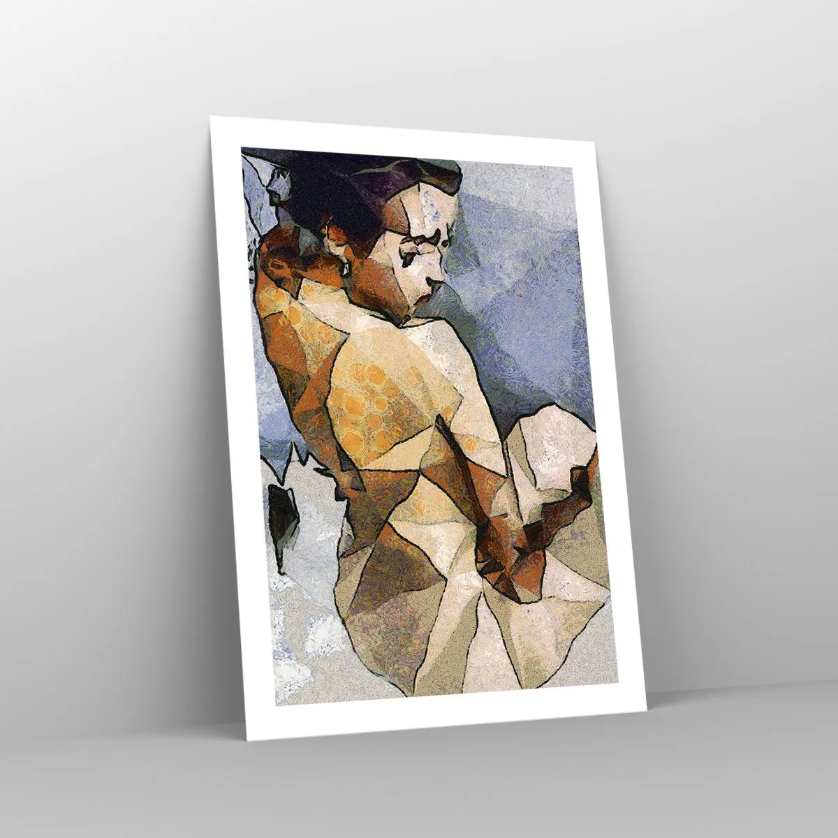 Poster - Fata cubismică - 50x70 cm