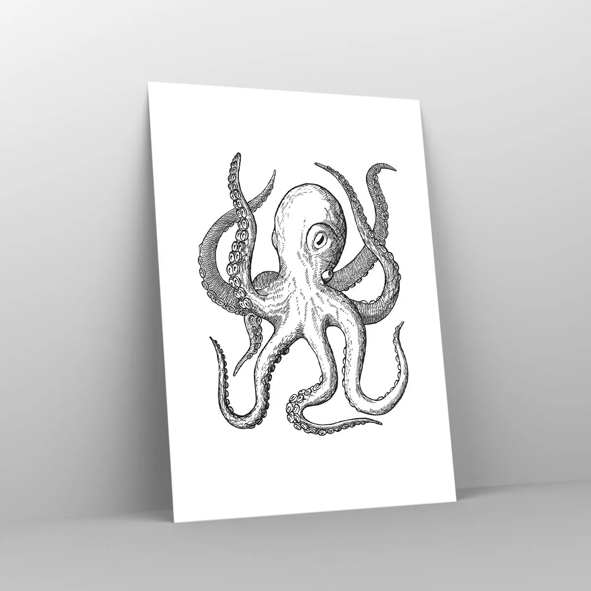 Plakat - Dans med bølger - 50x70 cm