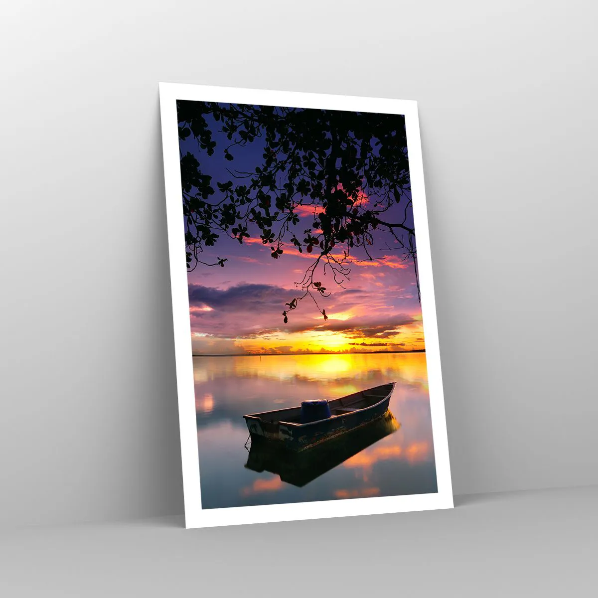 Plakat - "Det ser ud til, at du hænger midt på himlen..." - 61x91 cm