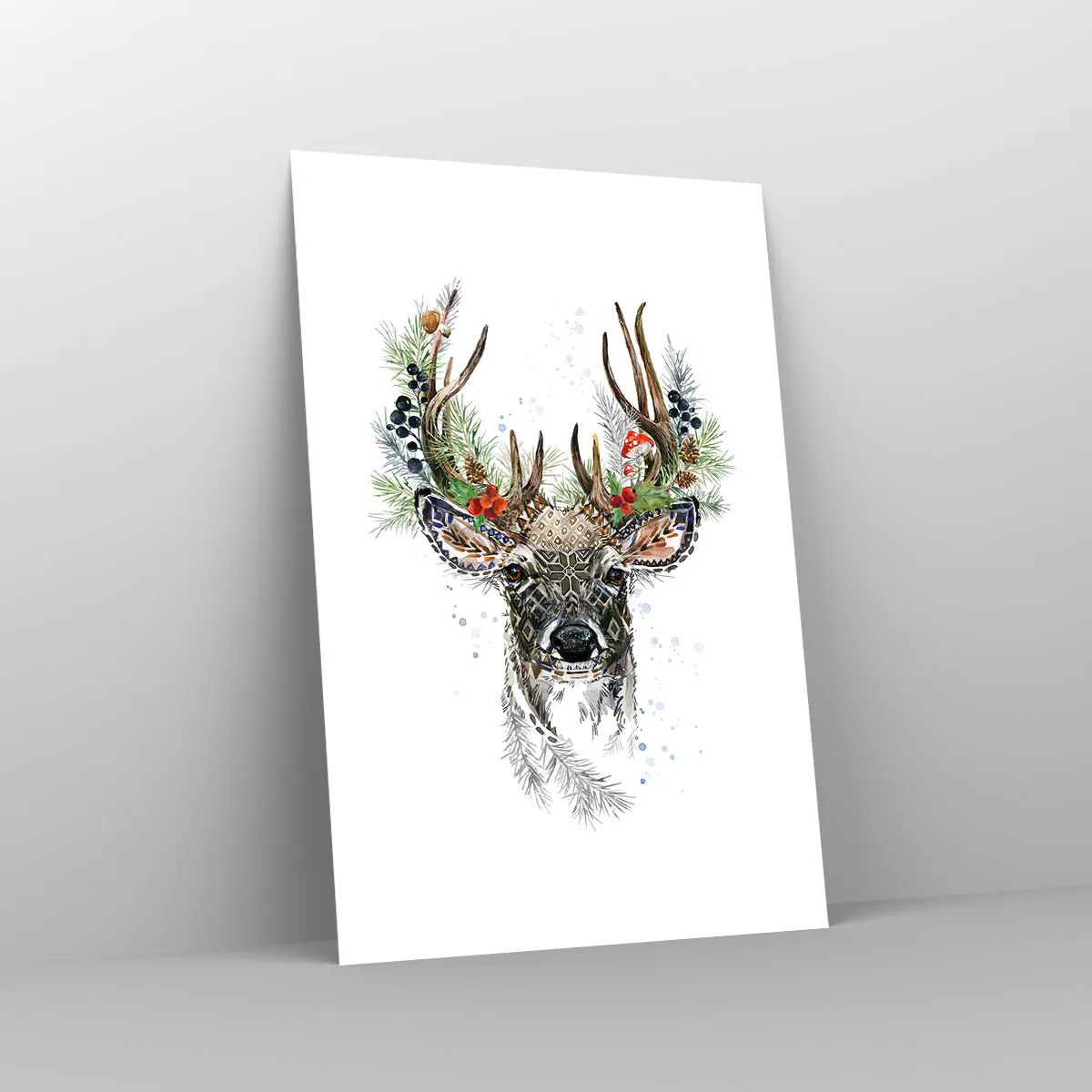 Affiche - Poster - En robe de fête - 61x91 cm