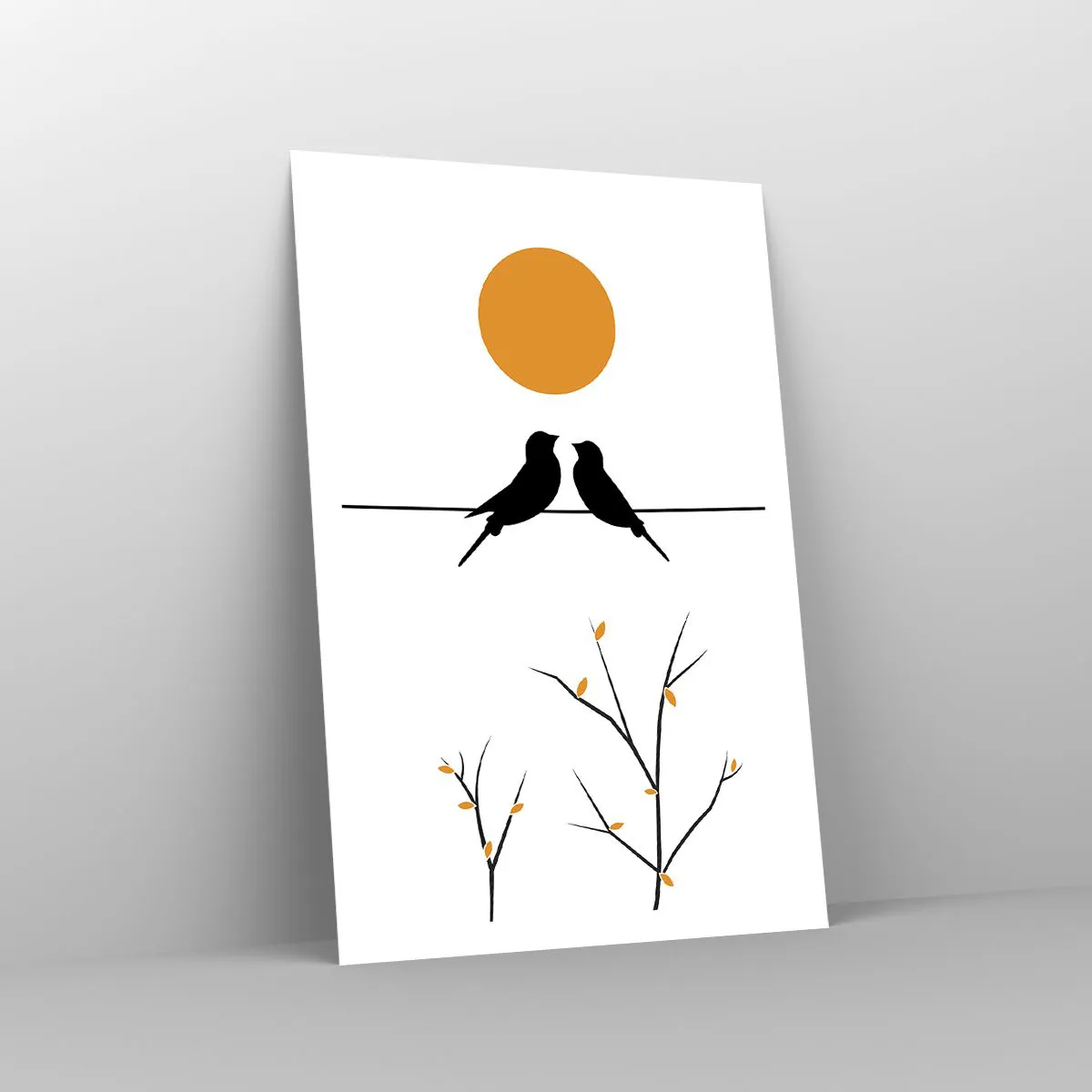 Poster - Seară cu privighetori - 61x91 cm