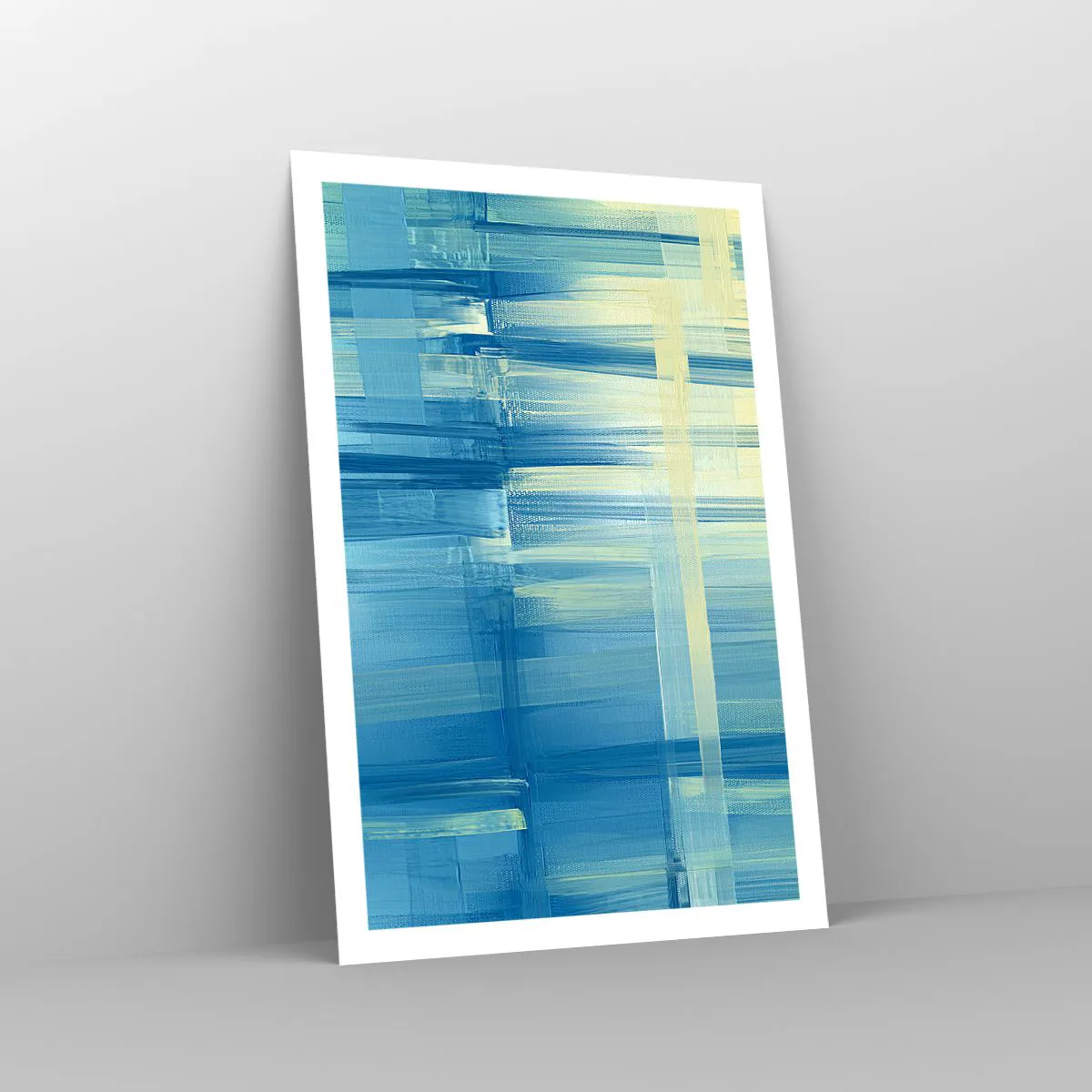 Poster - Composition In Turquoise - 61x91 cm