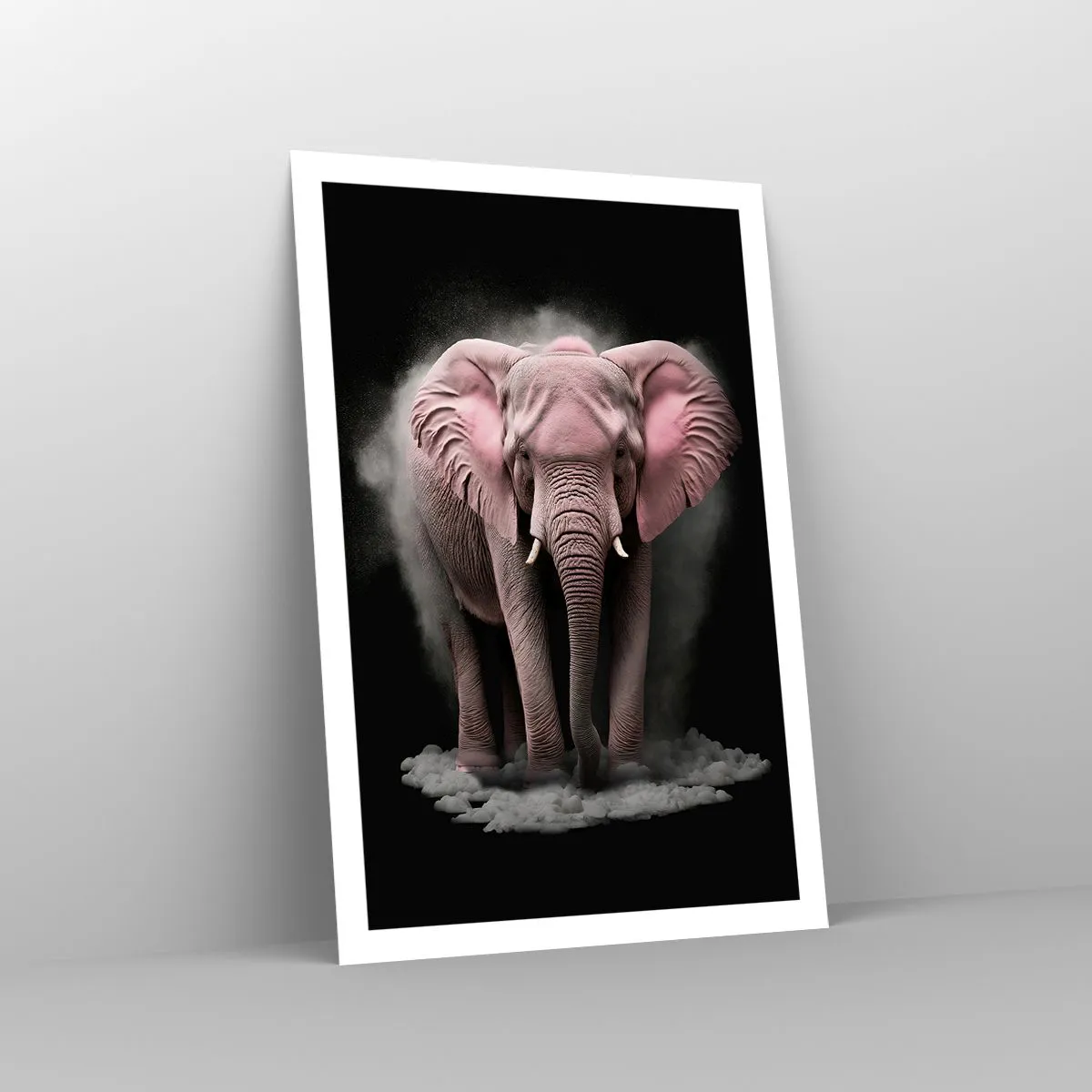 Poster - Non pensare all'elefante rosa! - 61x91 cm