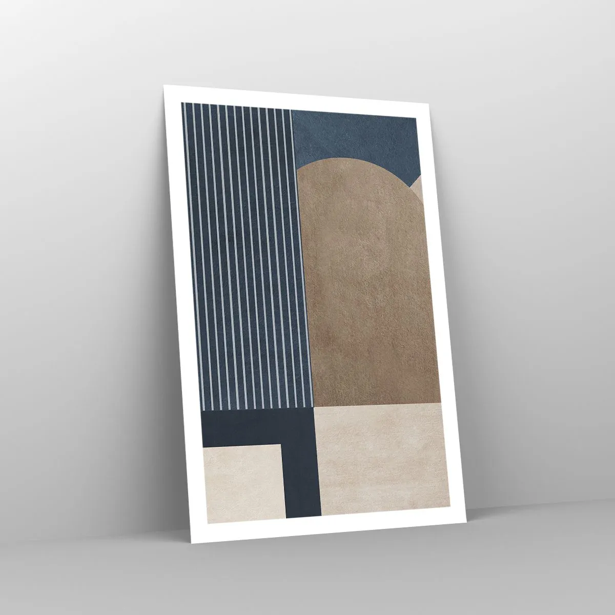 Poster - Composition of Simplicity and Curvature - 61x91 cm