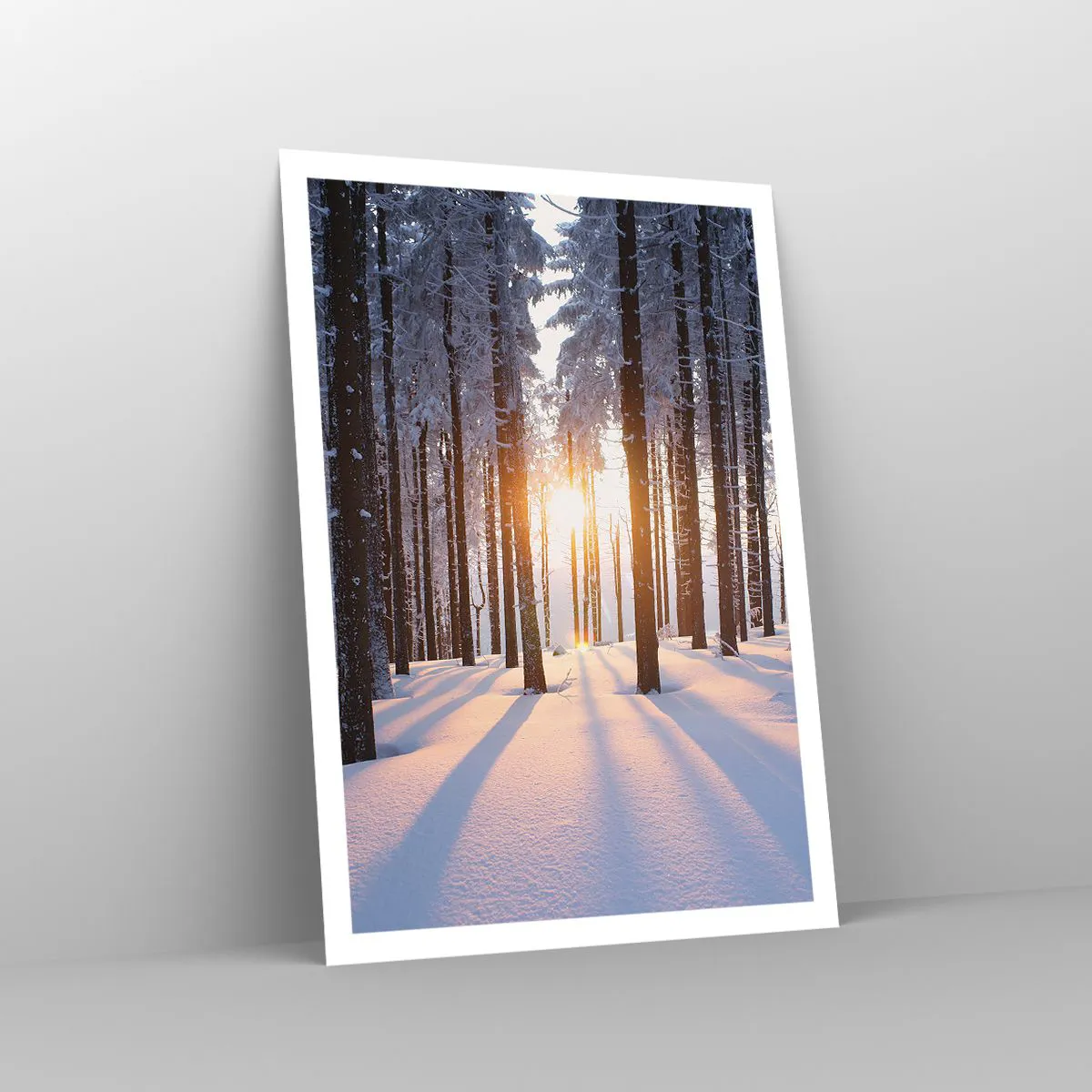 Plakat - Klart i sort og hvidt - 70x100 cm