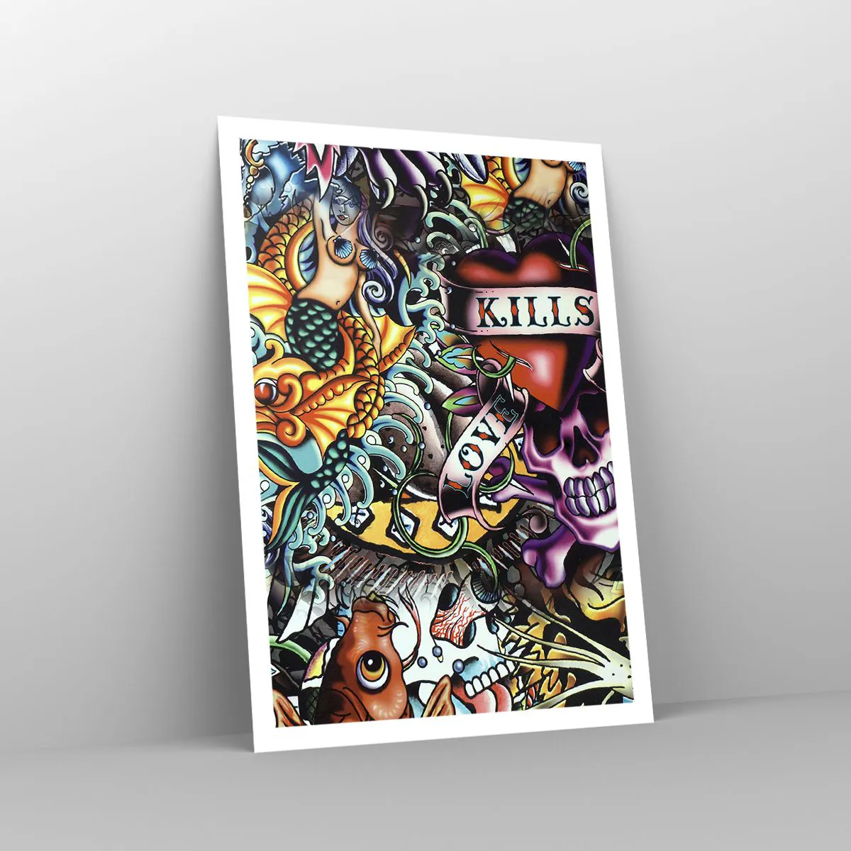 Plakat - En tatovørers drøm - 70x100 cm