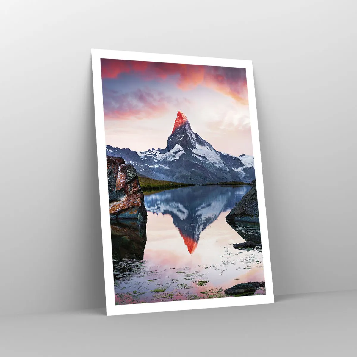 Poster - Inima munților este fierbinte - 70x100 cm