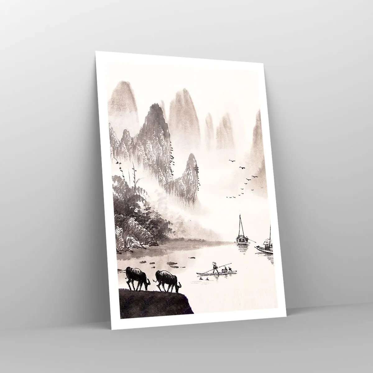 Poster - Het exotische alledaagse leven van het Oosten - 70x100 cm