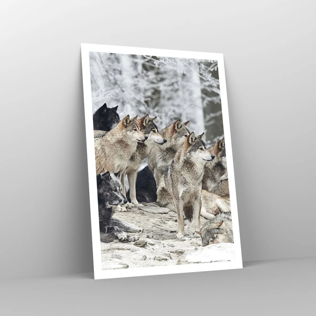 Plakat - Rodzina i przyjaciele - 70x100 cm