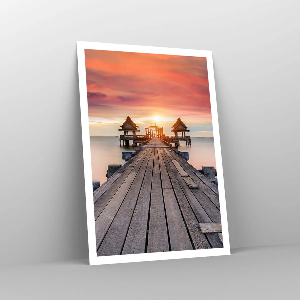 Poster - Sunset on the East - 70x100 cm