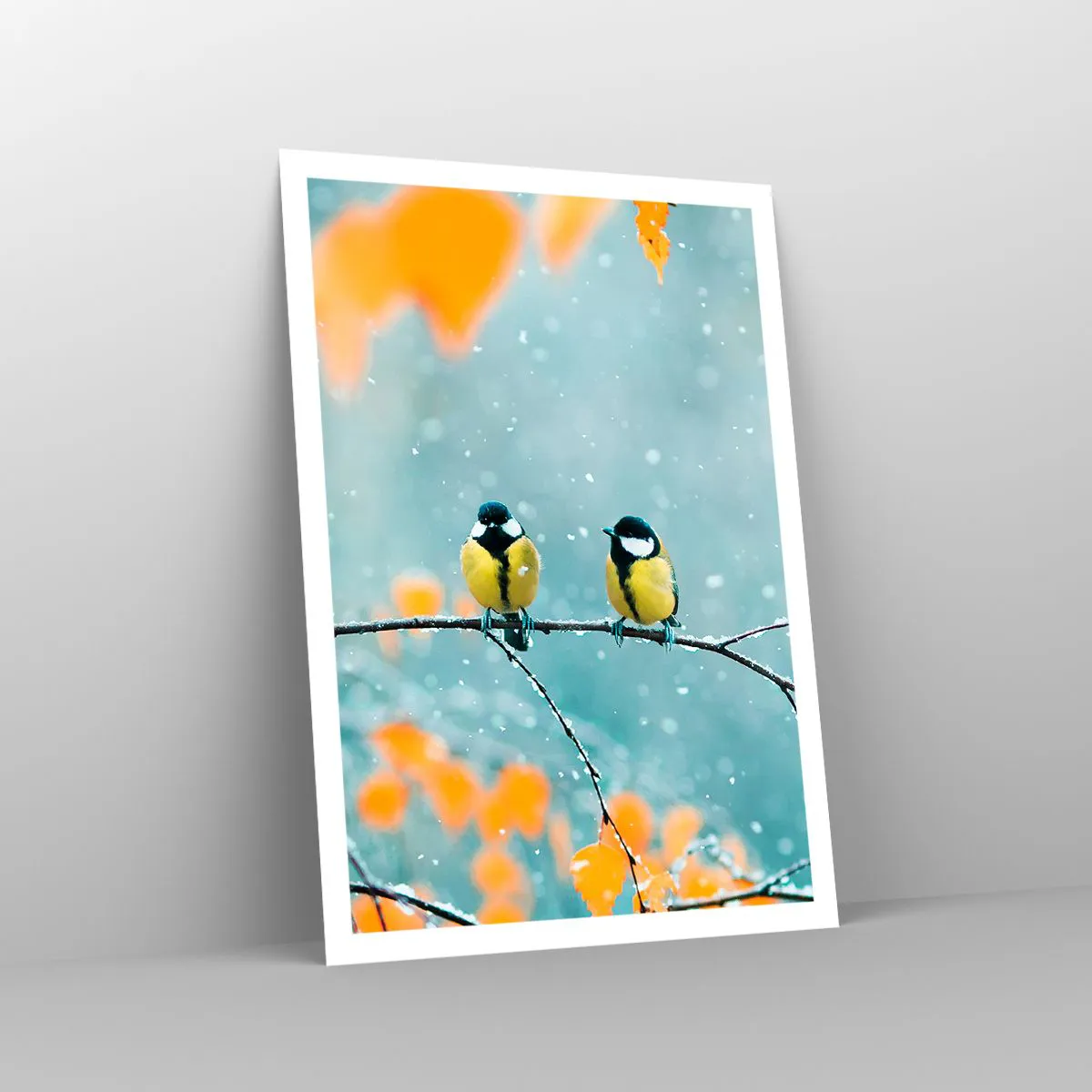 Affiche - Poster - Potins d'oiseaux - 70x100 cm