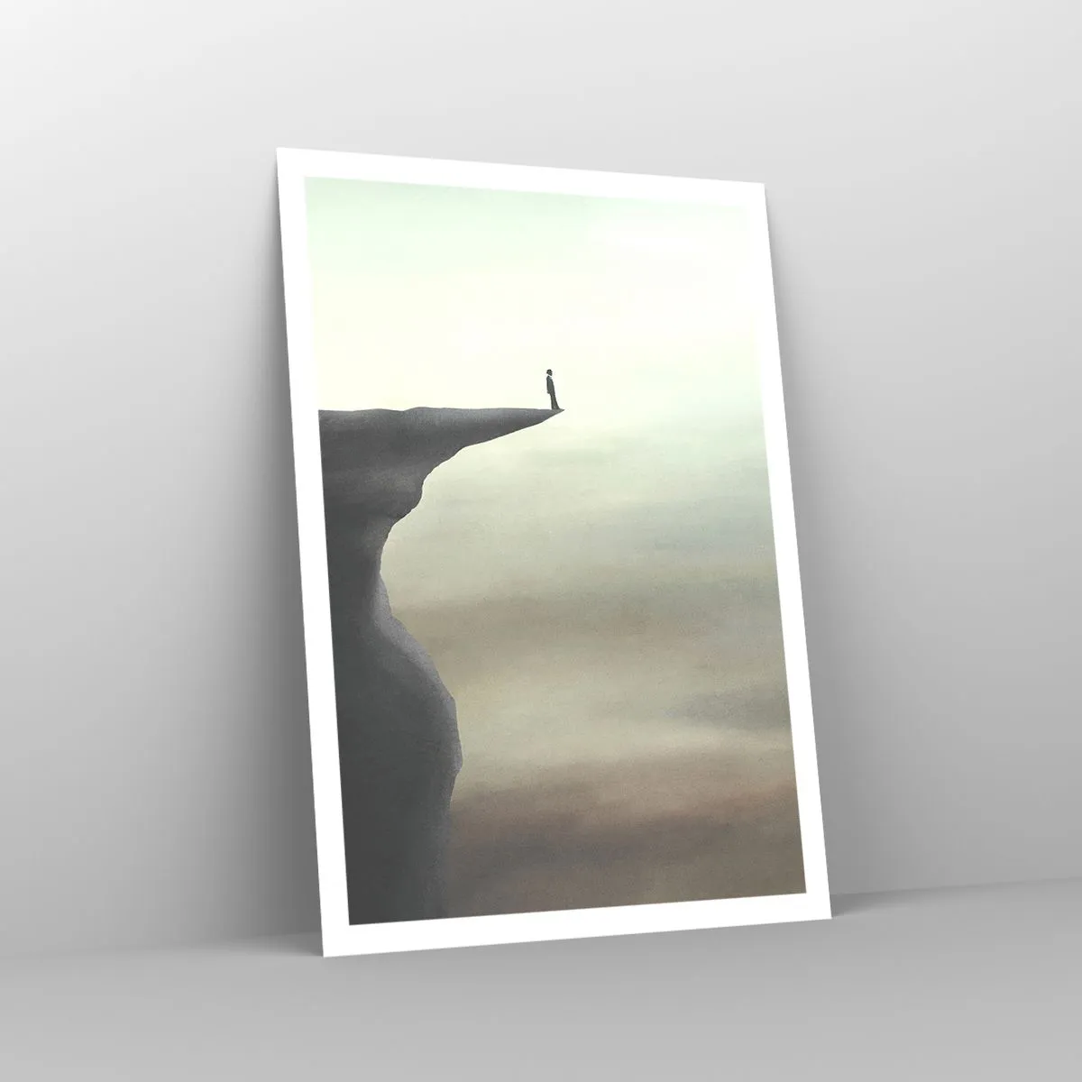 Poster - Nach oben, natürlich! - 70x100 cm