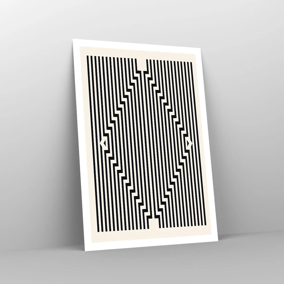 Affisch - Geometrisk illusion - 70x100 cm