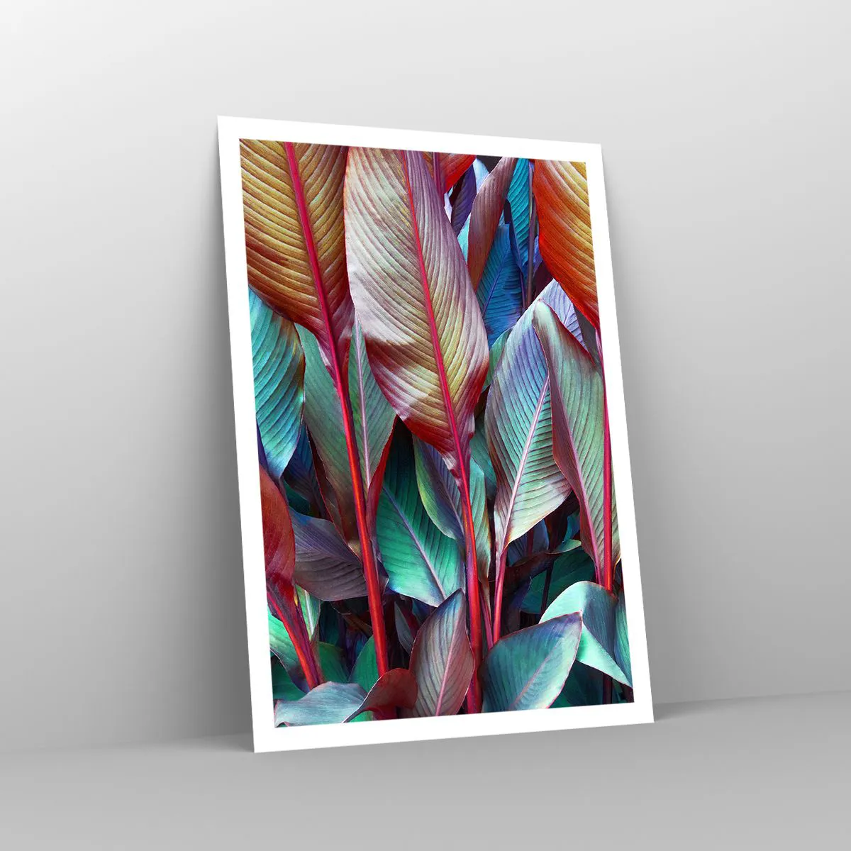 Plakát - Barevná houština - 70x100 cm