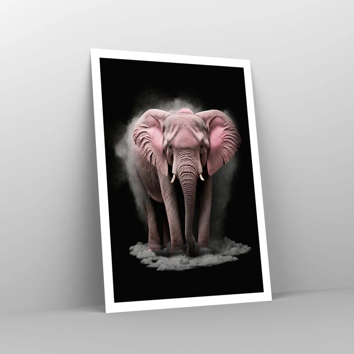 Poster - Non pensare all'elefante rosa! - 70x100 cm