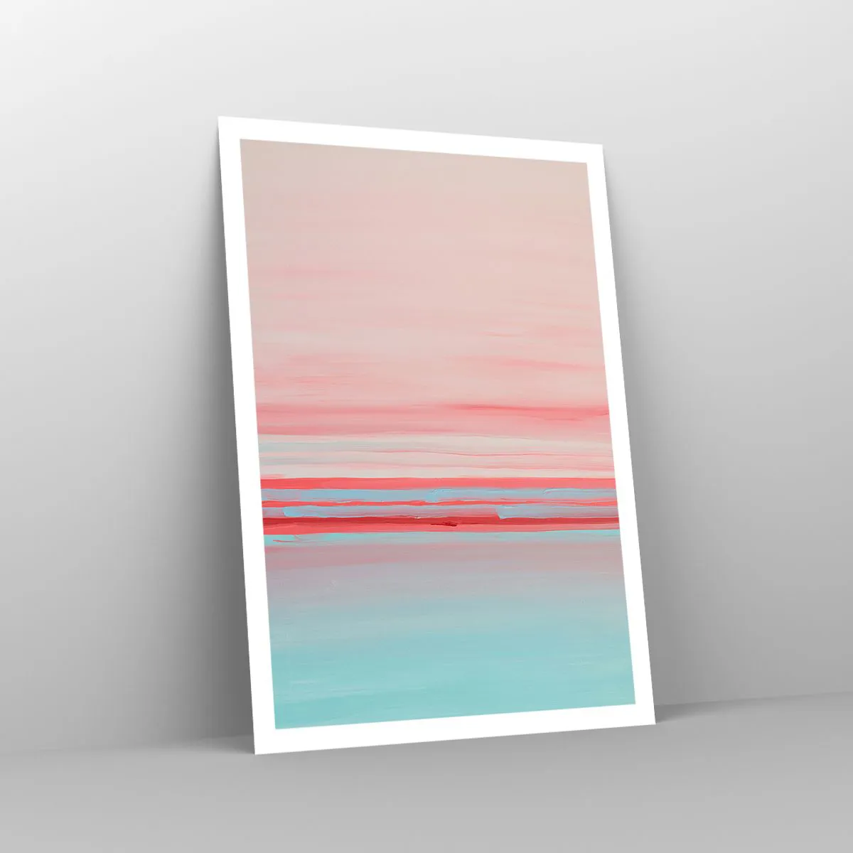 Poster - Astrazione all'alba - 70x100 cm