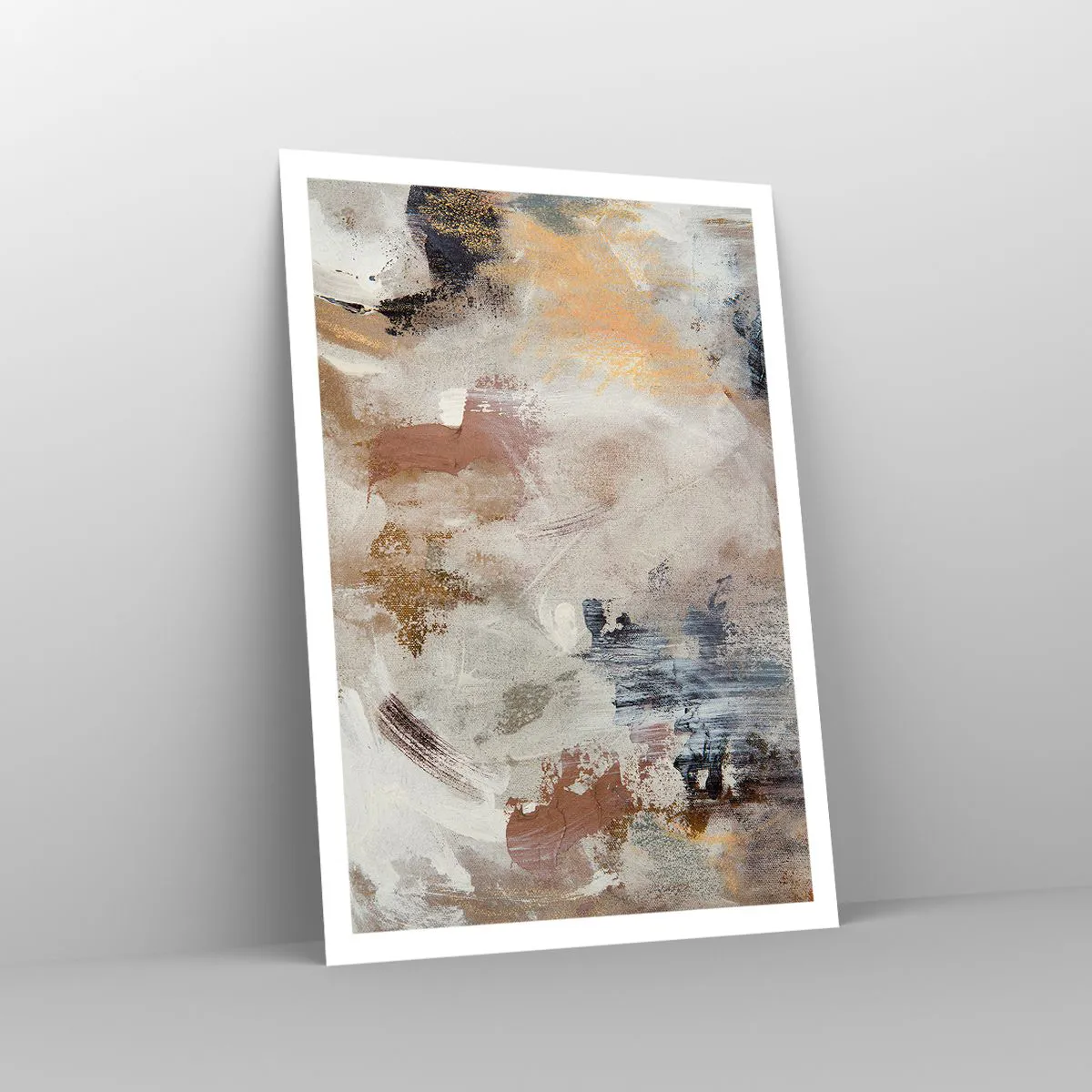 Poster - Neblige Abstraktion - 70x100 cm