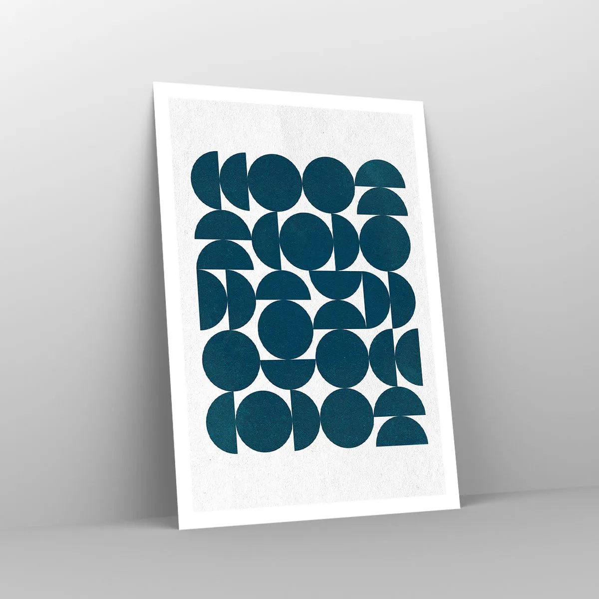 Poster - Circles and Semicircles - 70x100 cm