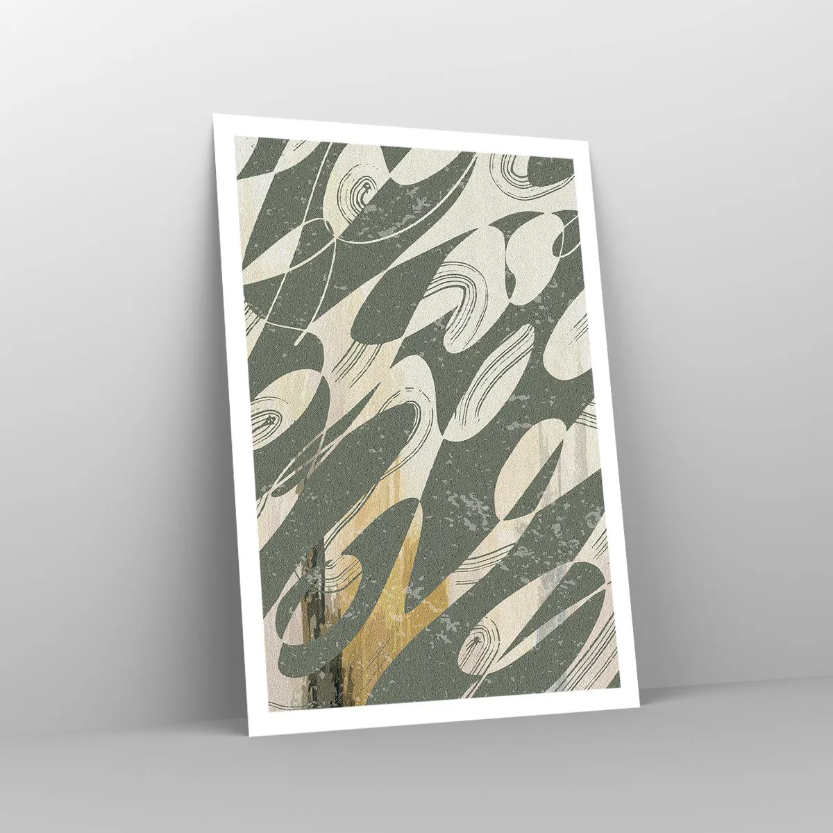 Poster - Ritmische abstractie - 70x100 cm